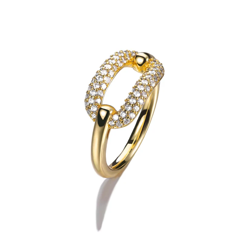 

Luxury Zircon Gold Cuban Rings For Women Men Charm Fashion Jewelry Couple Party Itachi Ring Gifts Bff Bijoux Bague Dropshipping