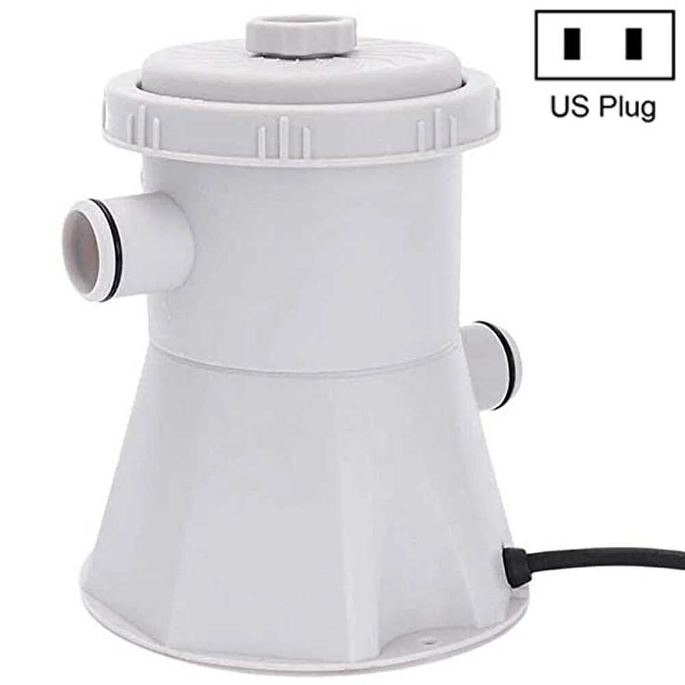 

240V Electric Swimming Pool Cartridge Filter Pump For Above Ground Pools Cleaning Tool Paddling Pool Water Pump Filter Kit