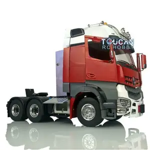 LESU RC Metal 6*6 1/14 Chassis Light Hercules Arcos Tractor Truck Painted Cabin THZH0827-SMT2