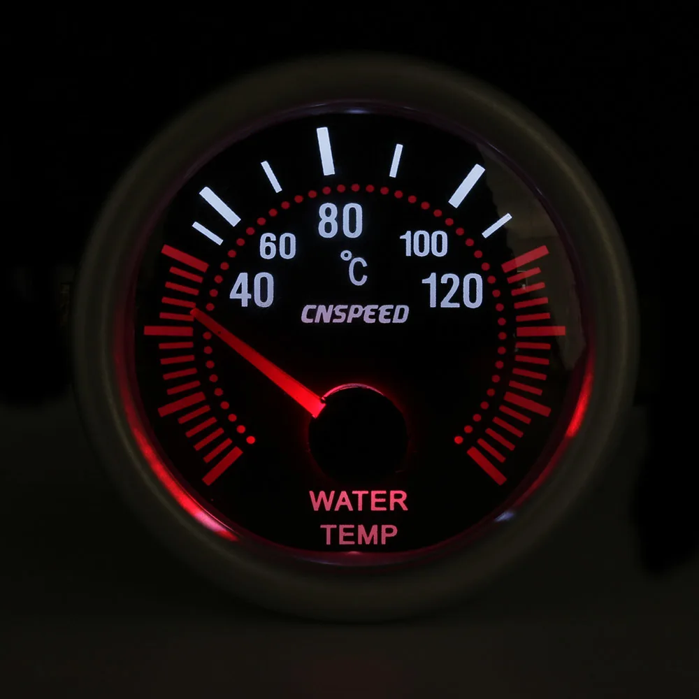 CNSPEED 12 В 2 ''52 мм автоматический датчик температуры воды 40-120C Универсальный дымовой объектив с датчиком температуры воды Автомобильный датчик