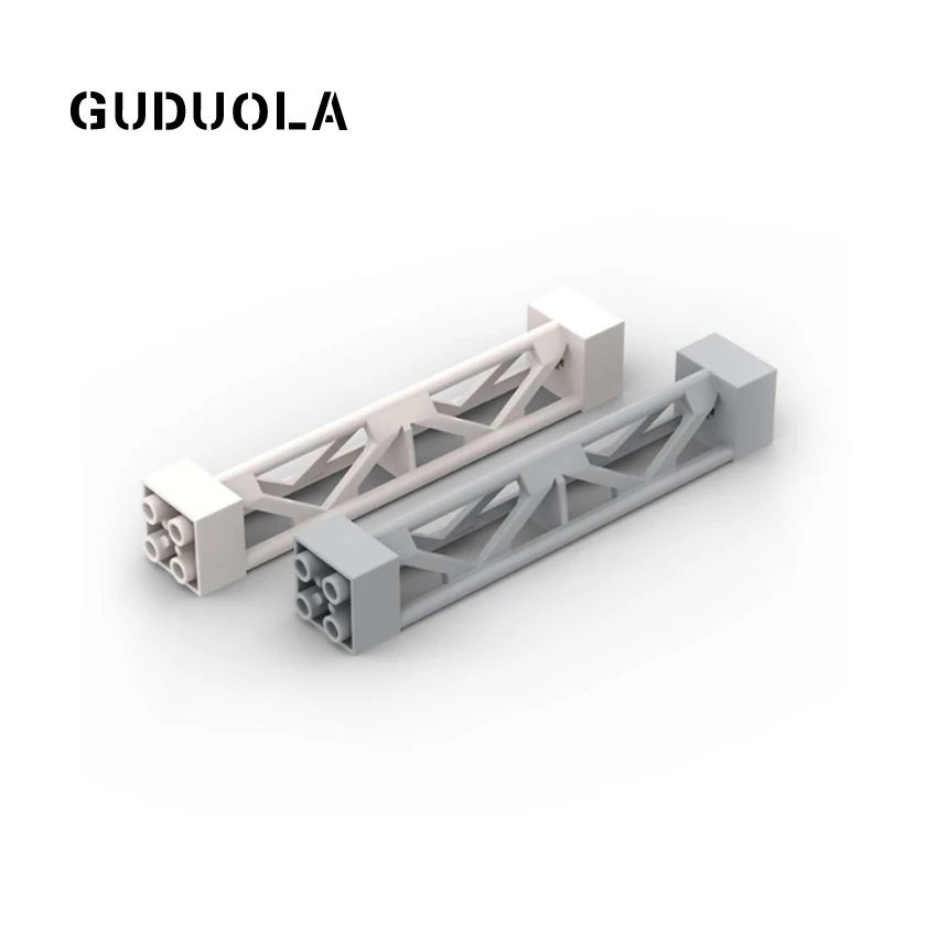

Guduola Building Block 58827 Support 2x2x10 Girder Triangular Vertical (Type 3 - 3 Posts, 2 Sections) MOC Build Parts 6pcs/LOT