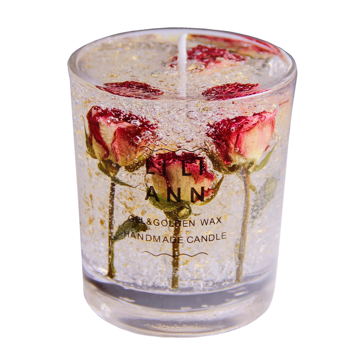 Ароматерапевтическая свеча красная роза ветер аромат розы чистое масло подарок