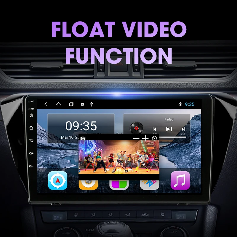 Автомагнитола VTOPEK T3L PLUS с Android 9 0 для Skoda Superb 3 2015 2019 мультимедийный