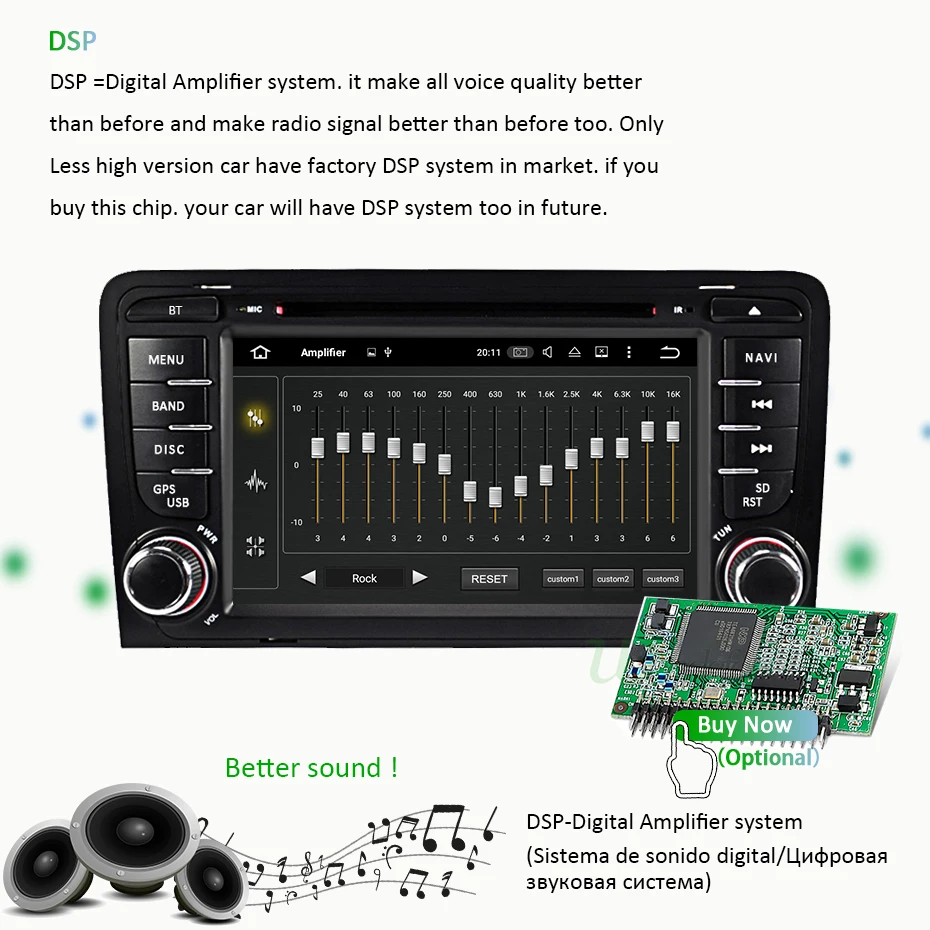 8 CORE 4G 64G 2 Din Android 9 автомобильный dvd мультимедийный плеер gps аудио для Audi/A3/S3 2002-2013 автомобильный Радио руль obd2 DSP DVR