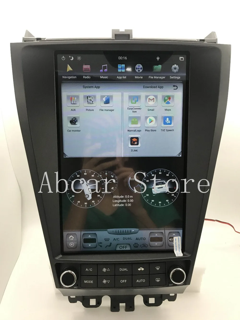 12,1 ''Tesla стиль Android 8,1 автомобильный dvd-плеер gps навигация для HONDA ACCORD 7 семь 2003-2007 стерео радио PX6 HDMI авто ips