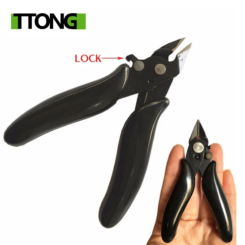 Мини кусачки для кабеля резки Сторона Snips плоскогубцы с замком щипцы ручной