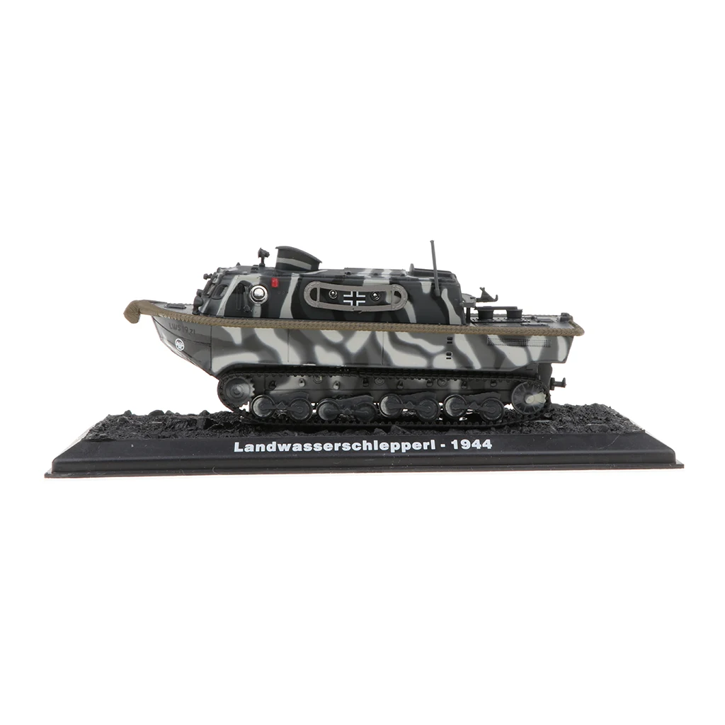 

German Landwasserschlepper I (LSW I, 1944) 1/72 Scale Diecast Model with Base