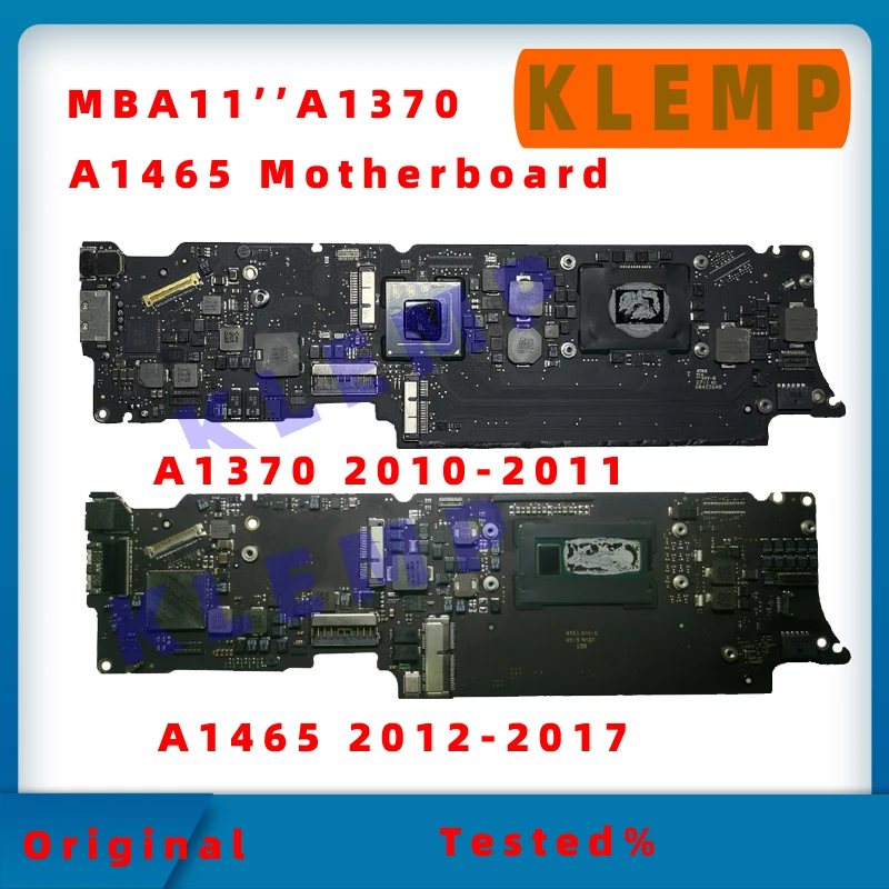 Протестированная оригинальная материнская плата A1370 A1465 для Macbook Air 11 &quot