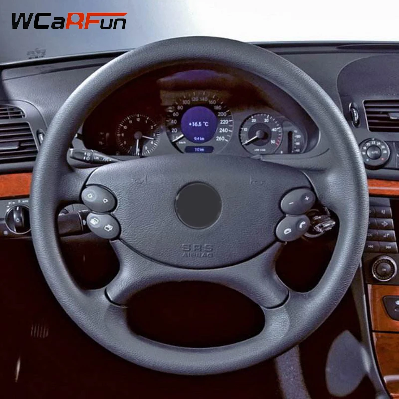 WCaRFun черная искусственная кожа фотообои для Mercedes Benz CLS350 CLS500 CLS-Class E-Class W211 E230 E280 E350 |