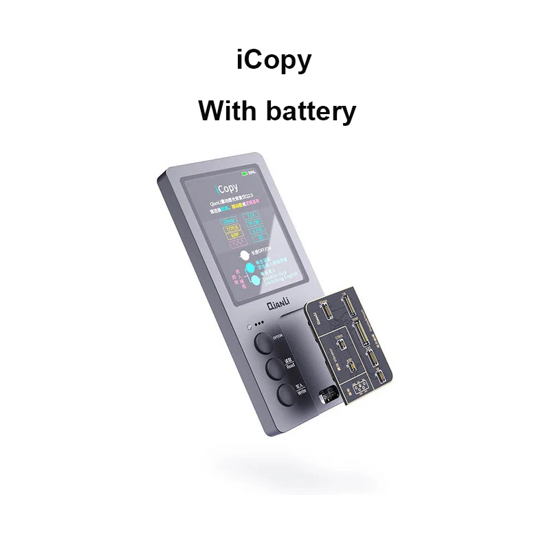 iCopy QIANLI iCopy Plus программист для ремонта ЖК-экрана iPhone7 8 8P X XR XS Max чип/вибрация/сенсорный/светочувствительный ремонт - Цвет: iCopy