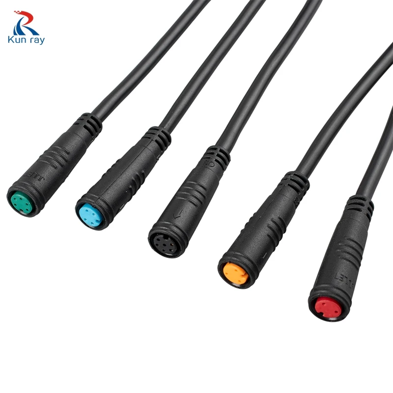 Удлинительный кабель Julet для электровелосипеда водонепроницаемый 2/3/4/5/6