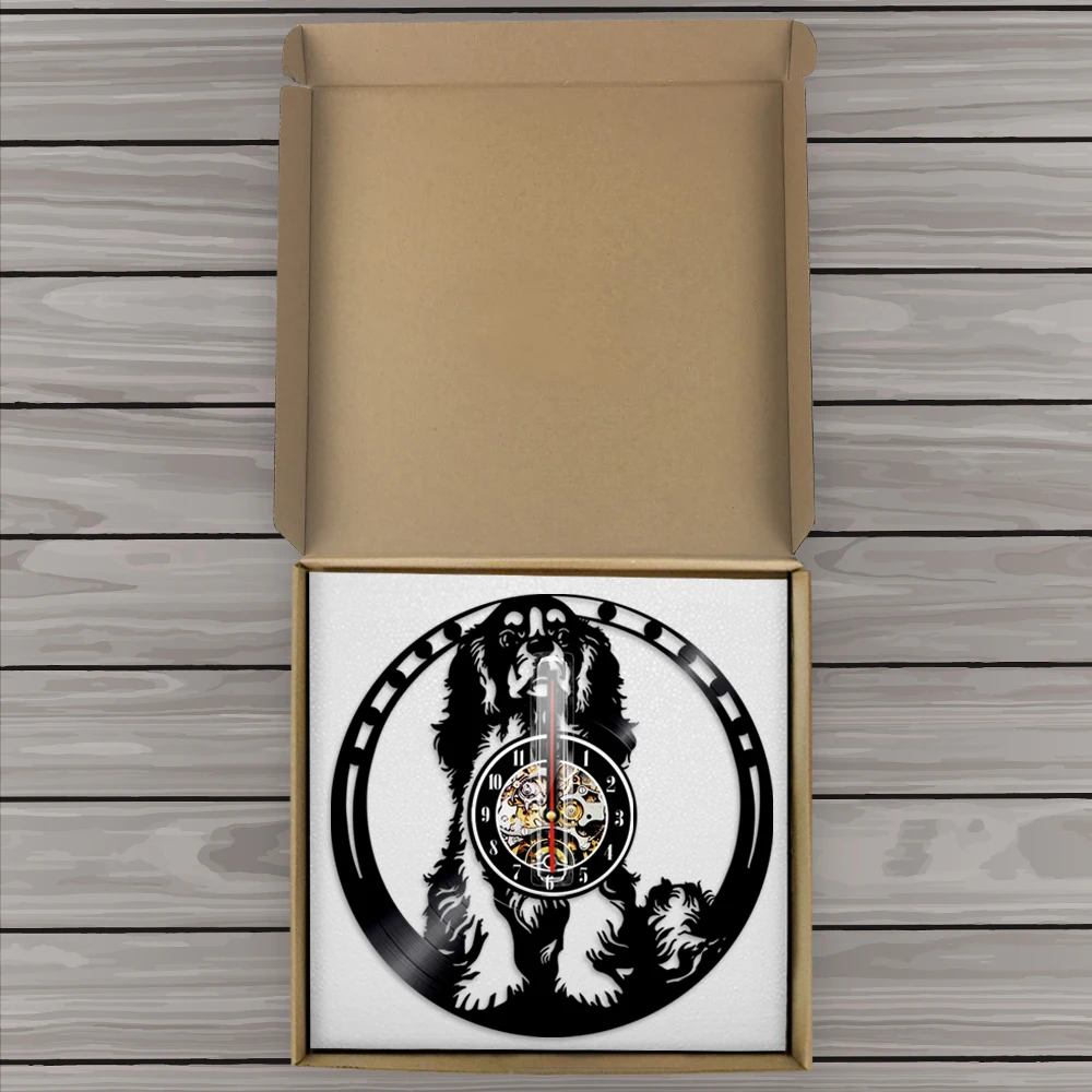 Настенные часы кавалер King Charles Spaniel для собак настенные художественные порода