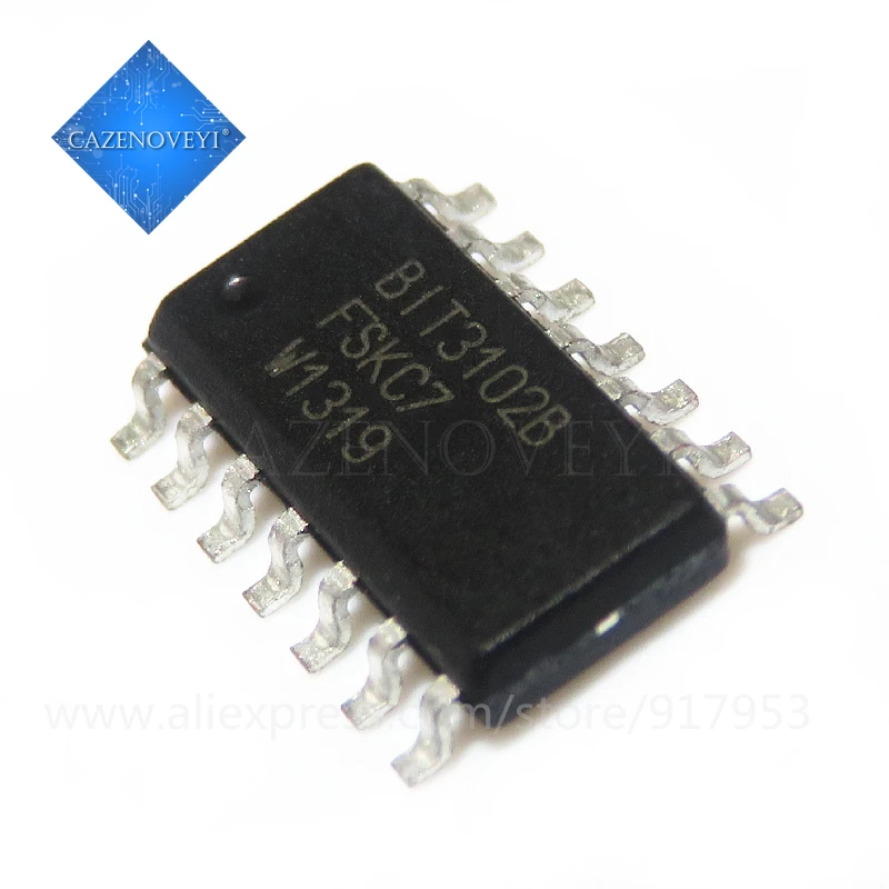 5 шт./лот BIT3102B BIT3102 SOP 14 Новый оригинал в наличии|Интегральные схемы| |