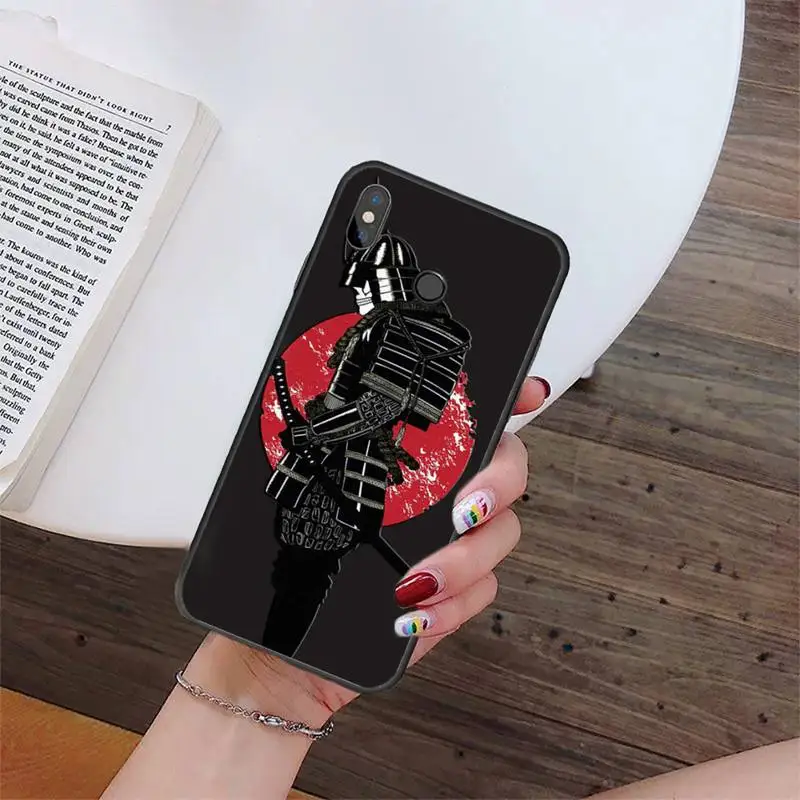 

Japanese Samurai Phone Case For Xiaomi Redmi Note 4 4x 5 6 7 8 pro S2 PLUS 6A PRO