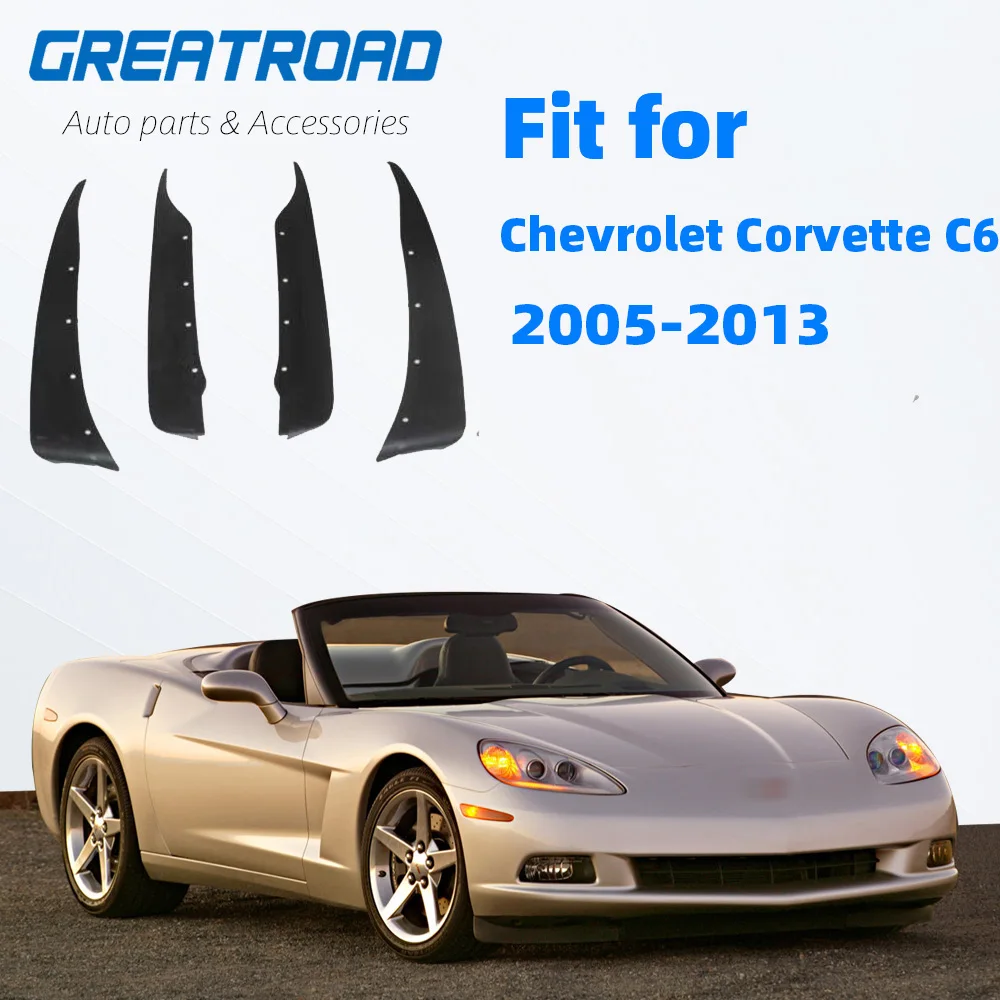 Автомобильный арок крыло брызговики брызговик для Chevrolet Корвет C6 2005 2006 2007 2008 2009 2010