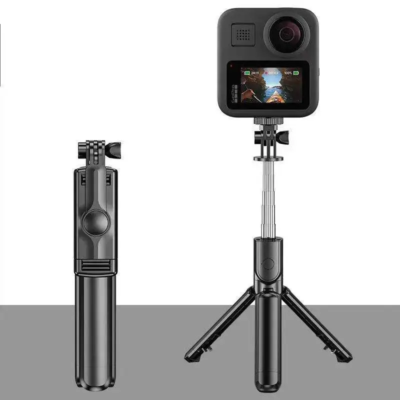 

Bluetooth Selfie Stick Universal Horizontal and Vertical Tripod Selfie Stick Mobile Phone Bracket Photograph S03 Detachable Clip