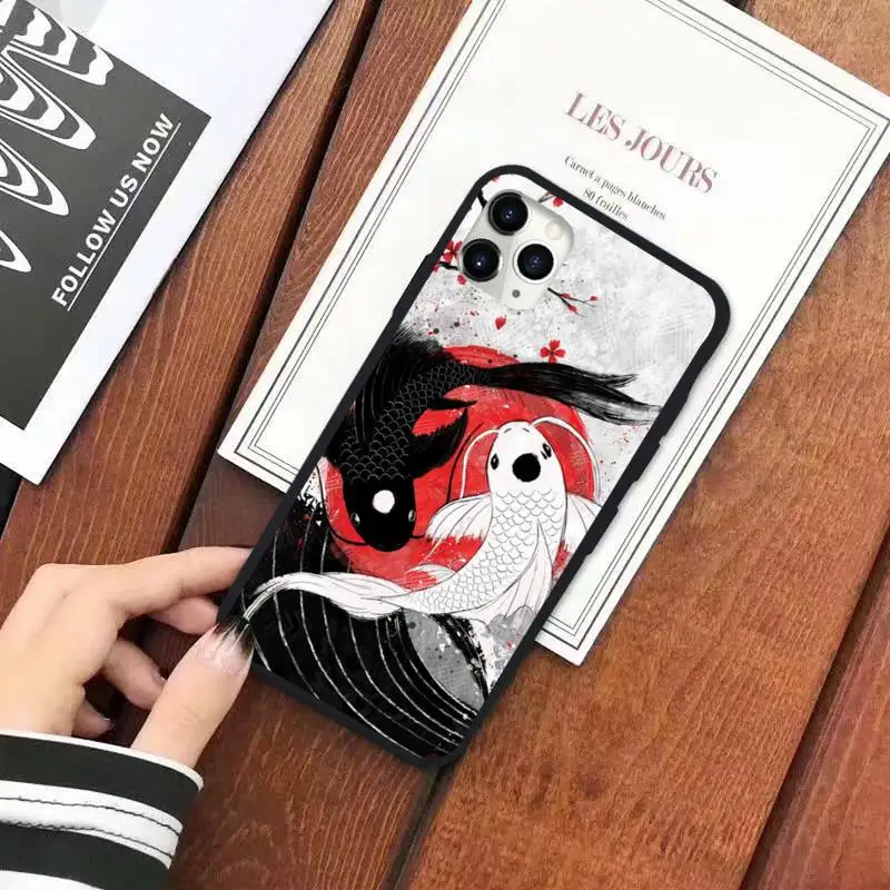 

Japanese Style Art Japan aesthetics Phone Case for iPhone 11 12 pro XS MAX 8 7 6 6S Plus X 5S SE 2020 XR