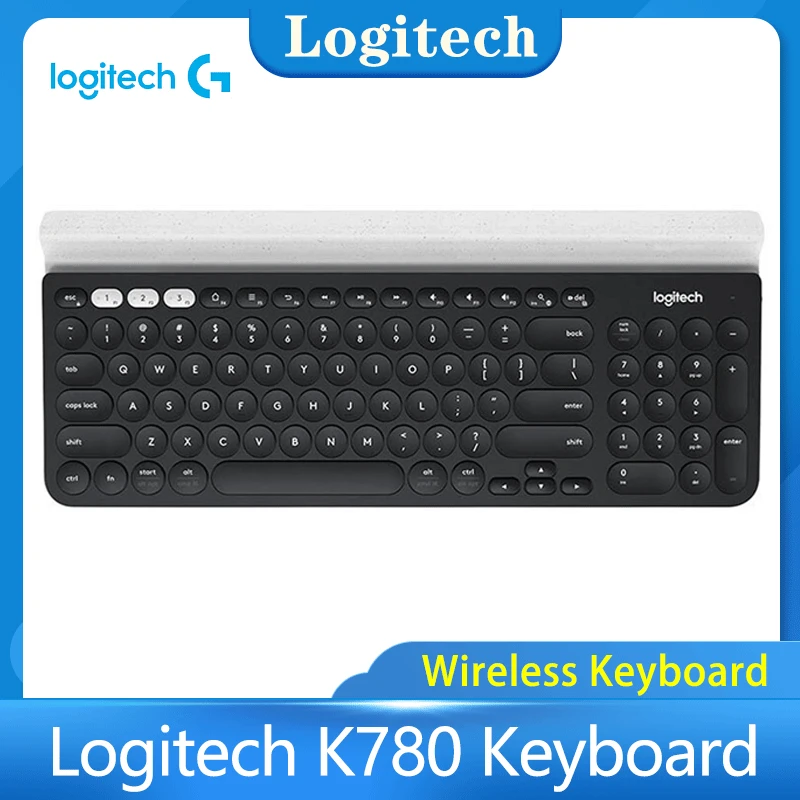 Беспроводная клавиатура Logitech K780 с несколькими устройствами для ПК компьютера