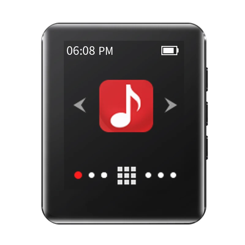 Новейший портативный музыкальный плеер RUIZU A02 Bluetooth 4 0 MP3 с сенсорным экраном и