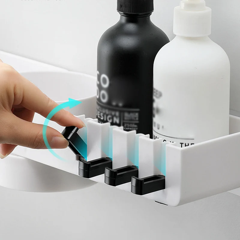 Полка для душа полка ванны держатель хранения вращающийся органайзер ванной