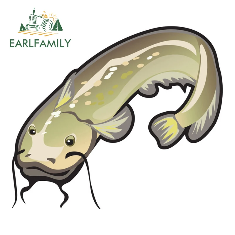 EARLFAMILY 13 см наклейка для больших сомов на мотоцикл доску серфинга кемпинга защита