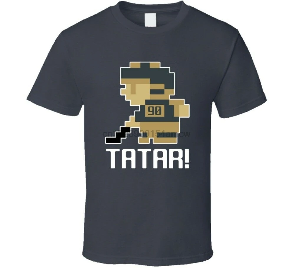 Томас татар #90 Tecmo Лас Вегас Хоккей спортсмен фанат футболка|Мужские футболки| |