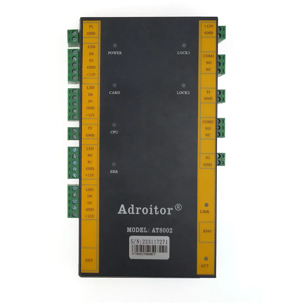 TCP двухдверный контроль доступа металлический корпус антистатический и