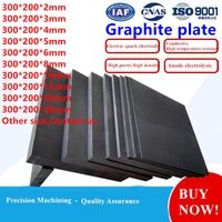 1 pcs high pure high strength carbon graphite plate sheet electrode for industry application