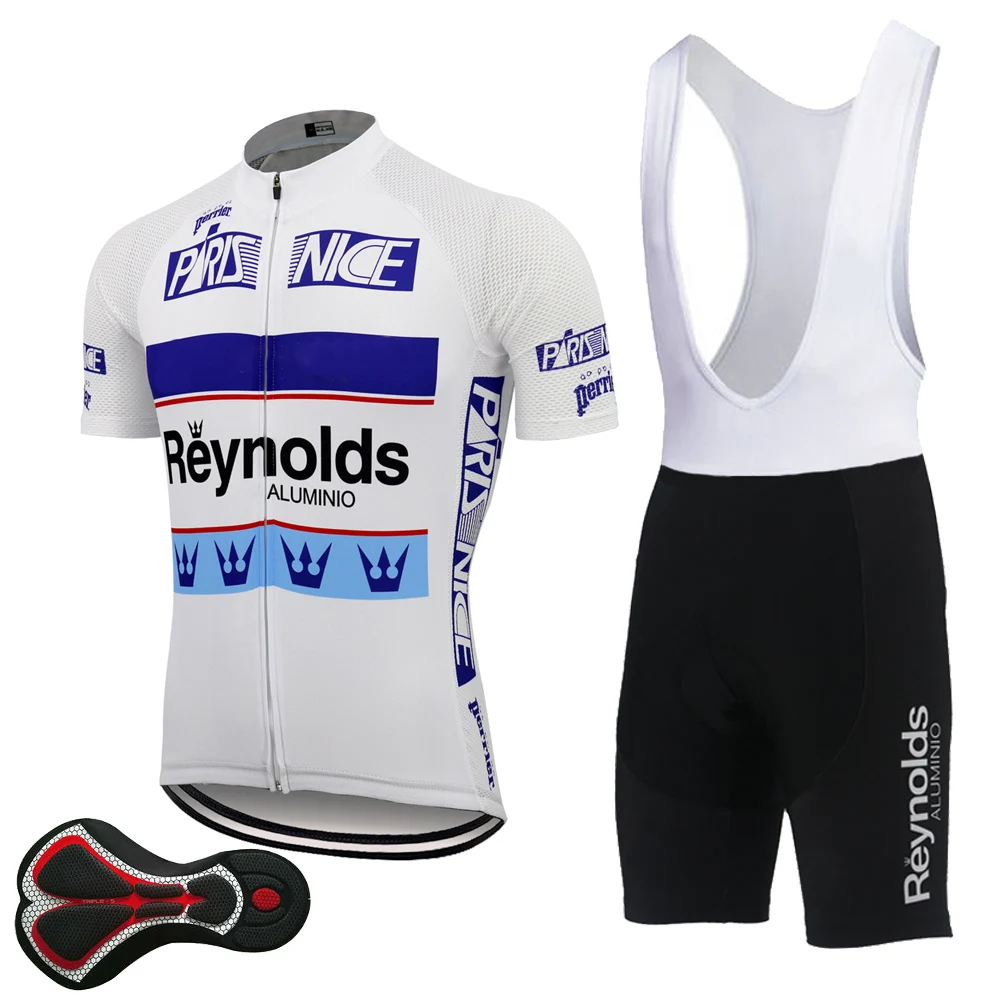 Комплект велосипедной одежды Ropa ciclismo белый комплект из Джерси для езды на