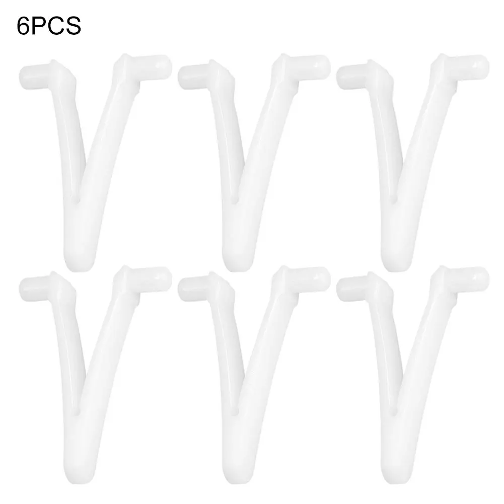 

6Pcs Pool Accessory Butterfly V Clips Spring Locking Pins Replacement Set Standard Pole Attachment Clips For Vacuum Head Skimme