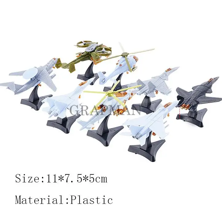 4D Собранный мини-истребитель F22 SU33 MIG29 Апач Скорпион военная модель наборы