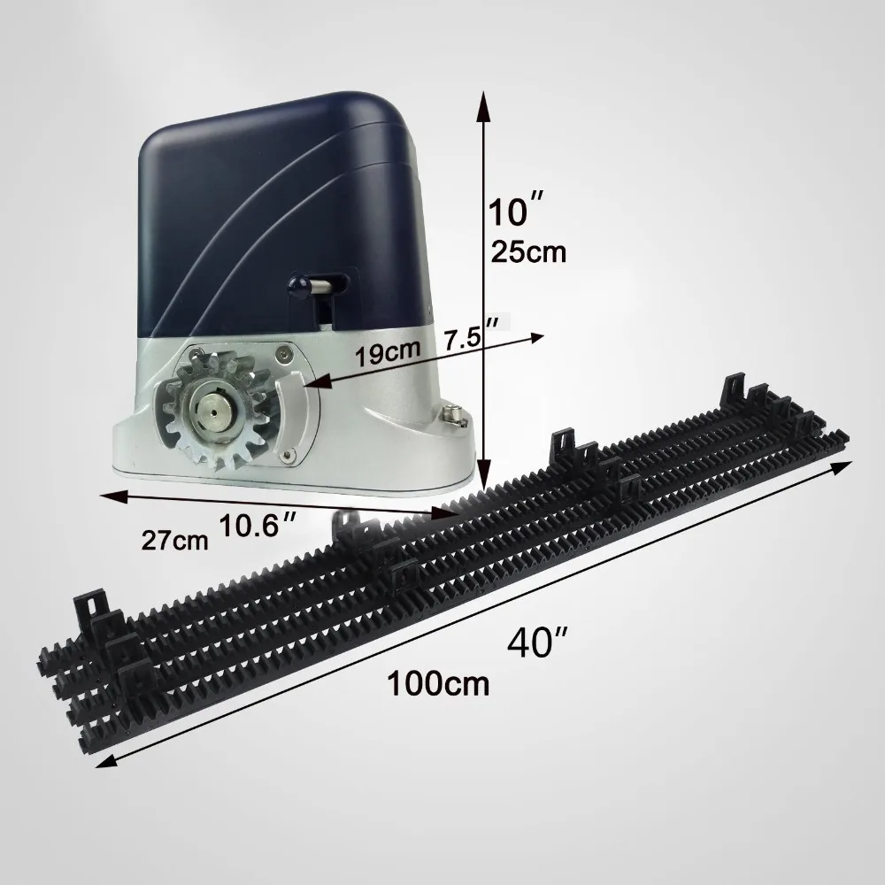 Открыватель двигателя для раздвижных ворот KinJoin нейлоновая рельсовая стойка