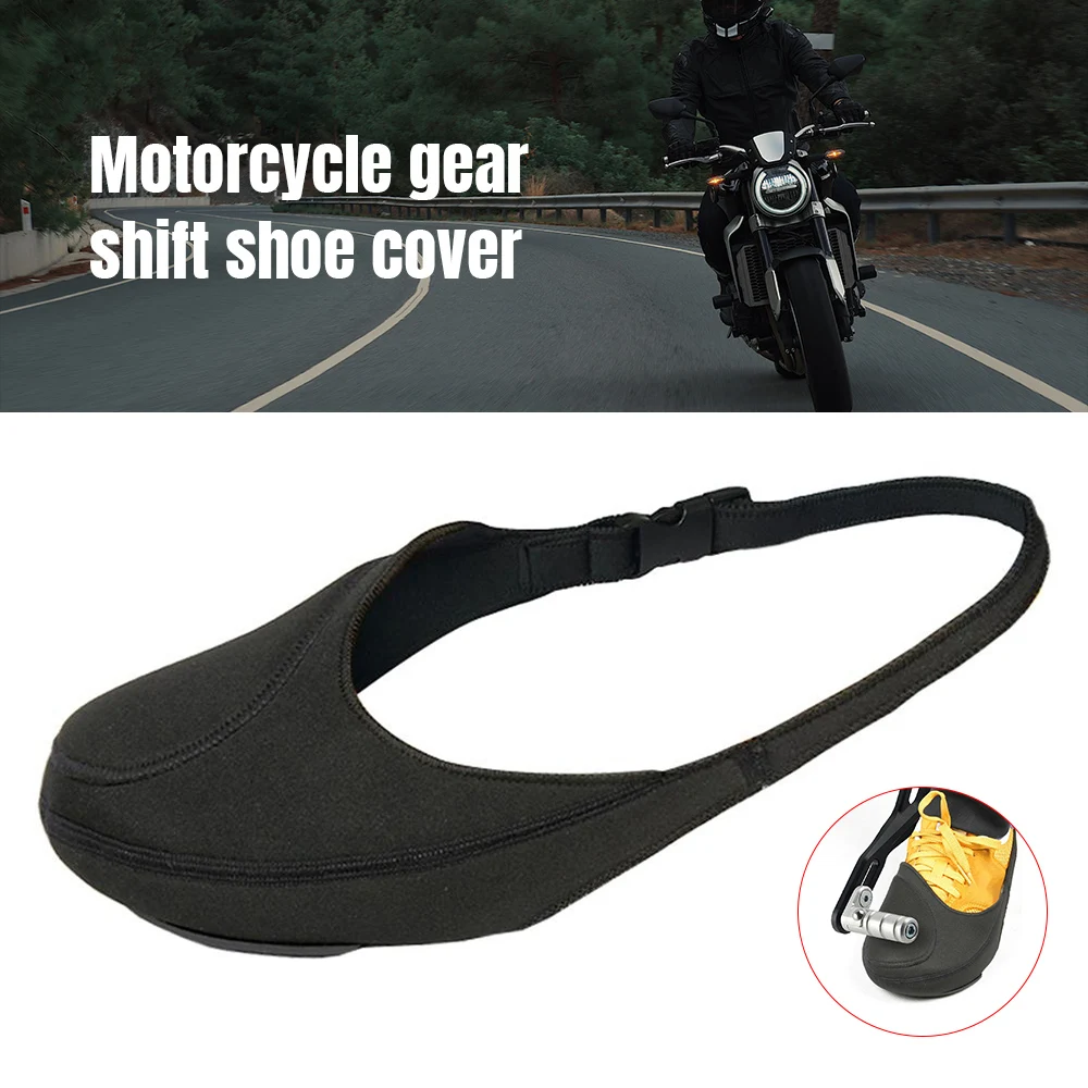 

Gear Shift Pad Waterproof Anti-slip Scuff Proof Riding Cycling Shoes Cover Protector Boots Cover for Motorbike Bike Equipments