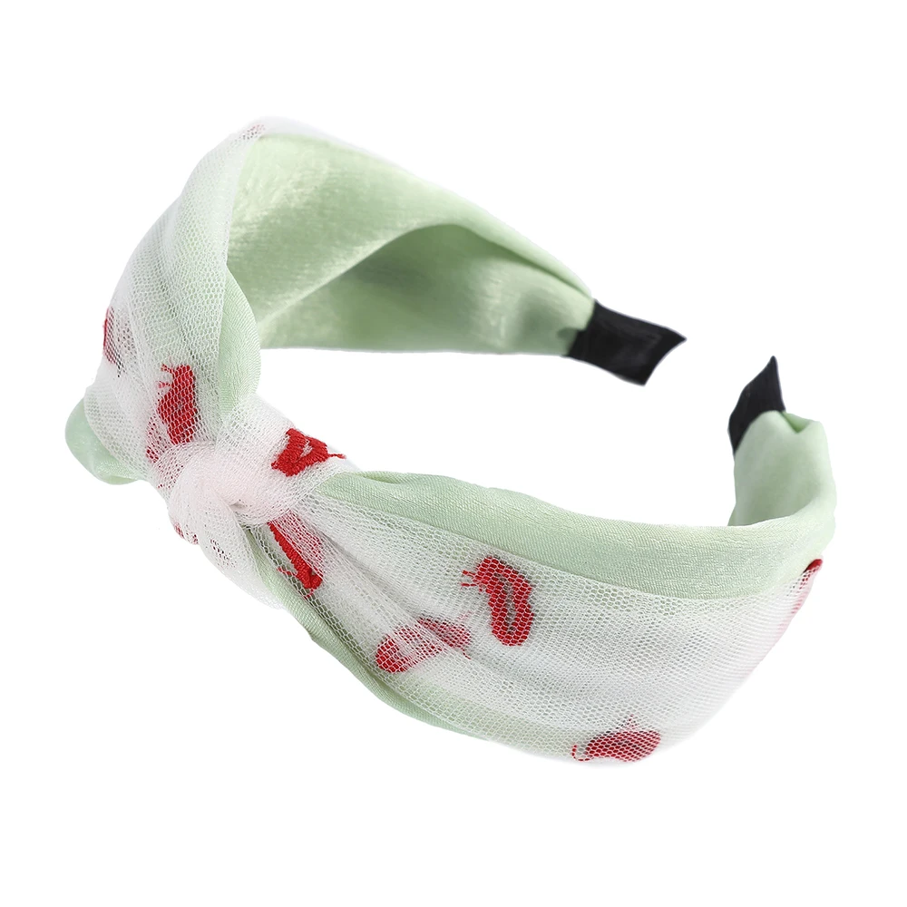 Женский обруч для волос AWAYTR кружевной с жемчугом и узлом Новый головной убор| |