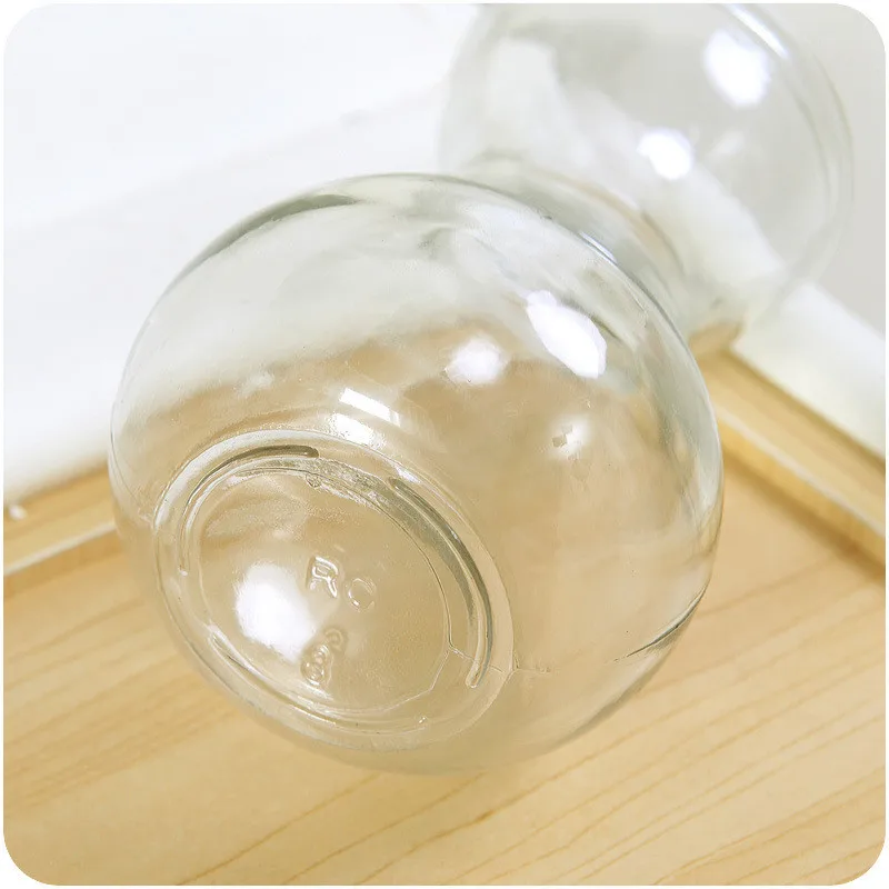 Стеклянная ваза креативная маленькая гидропонная стеклянная бутылка для