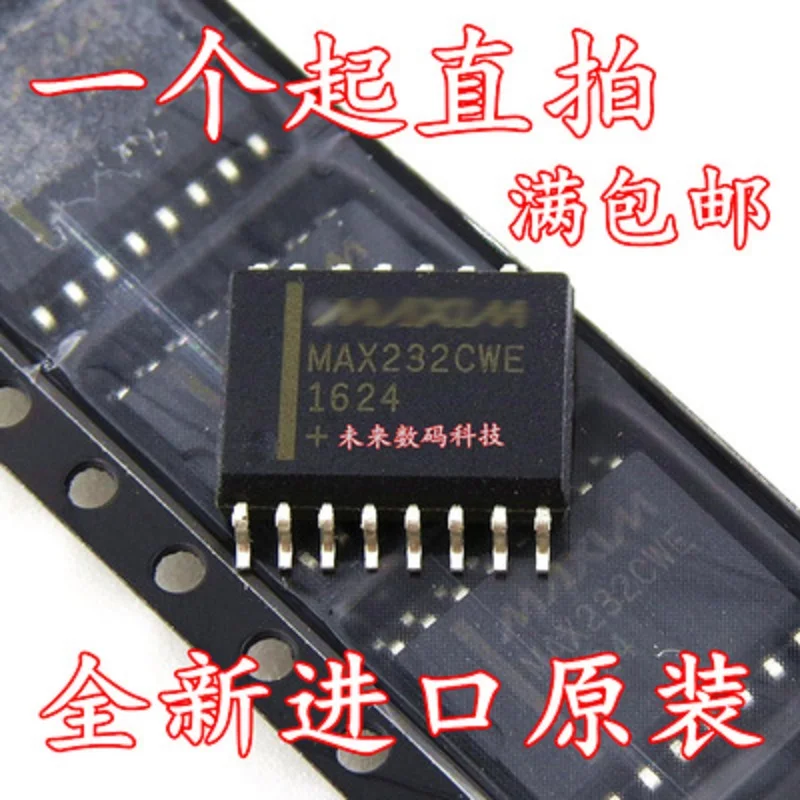 

10pcs/lot 50pcs/lot 100pcs/lot Free shipping original MAX232CWE MAX232 SOP