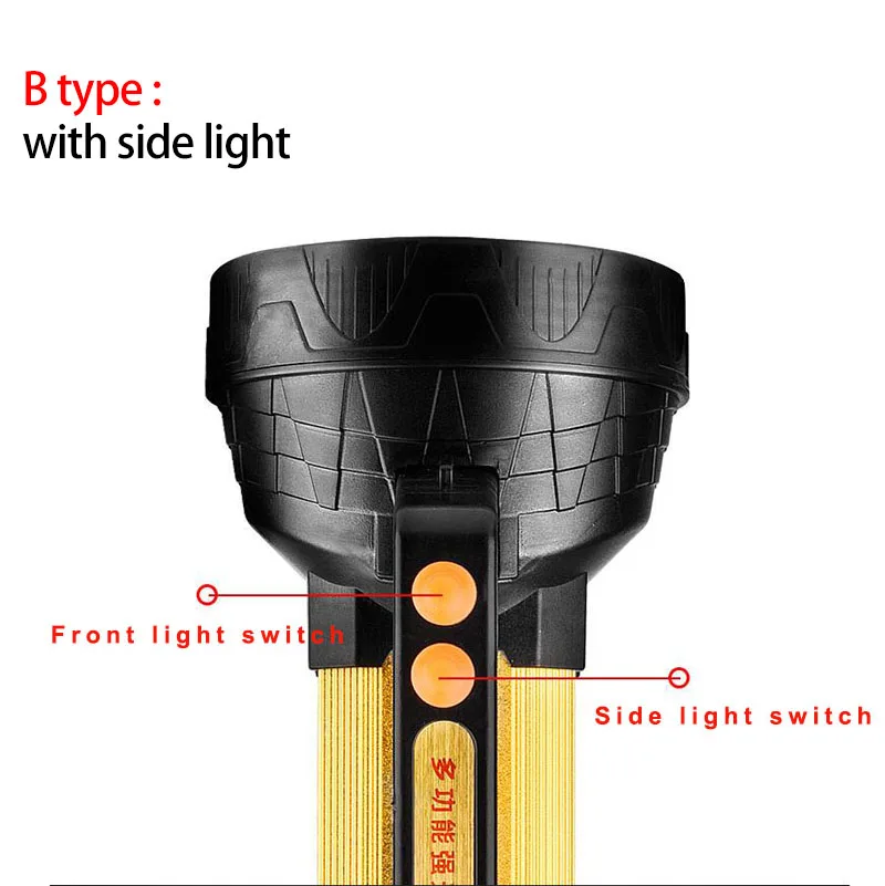 Precio Linterna LED Portátil COB T6, Recargable, De Mano, Para Exteriores, USB