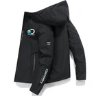 Мужская ветровка с капюшоном, куртка для походов и отдыха на природе, 2021