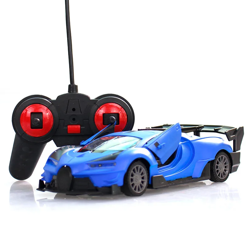 Синий взрыв игрушка пульт дистанционного управления ручка автомобиль Горячая