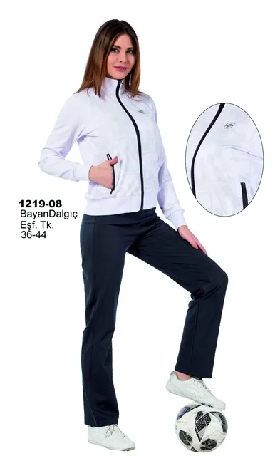 

CROZWSE 1219-8 LADY REGULAR FT SUBMERSIBLE TRACKSUIT WHTE