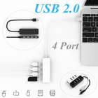 Док-станция USB 2,0, 4 порта, 5 типов, высокоскоростная