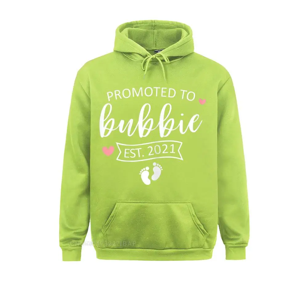 Womens Promoted to Bubbie Est 2022 Shirt Mother's day new Mom Sweatshirts Labor Day Hoodies Hot Sale Custom Hoods Leisure Men's |