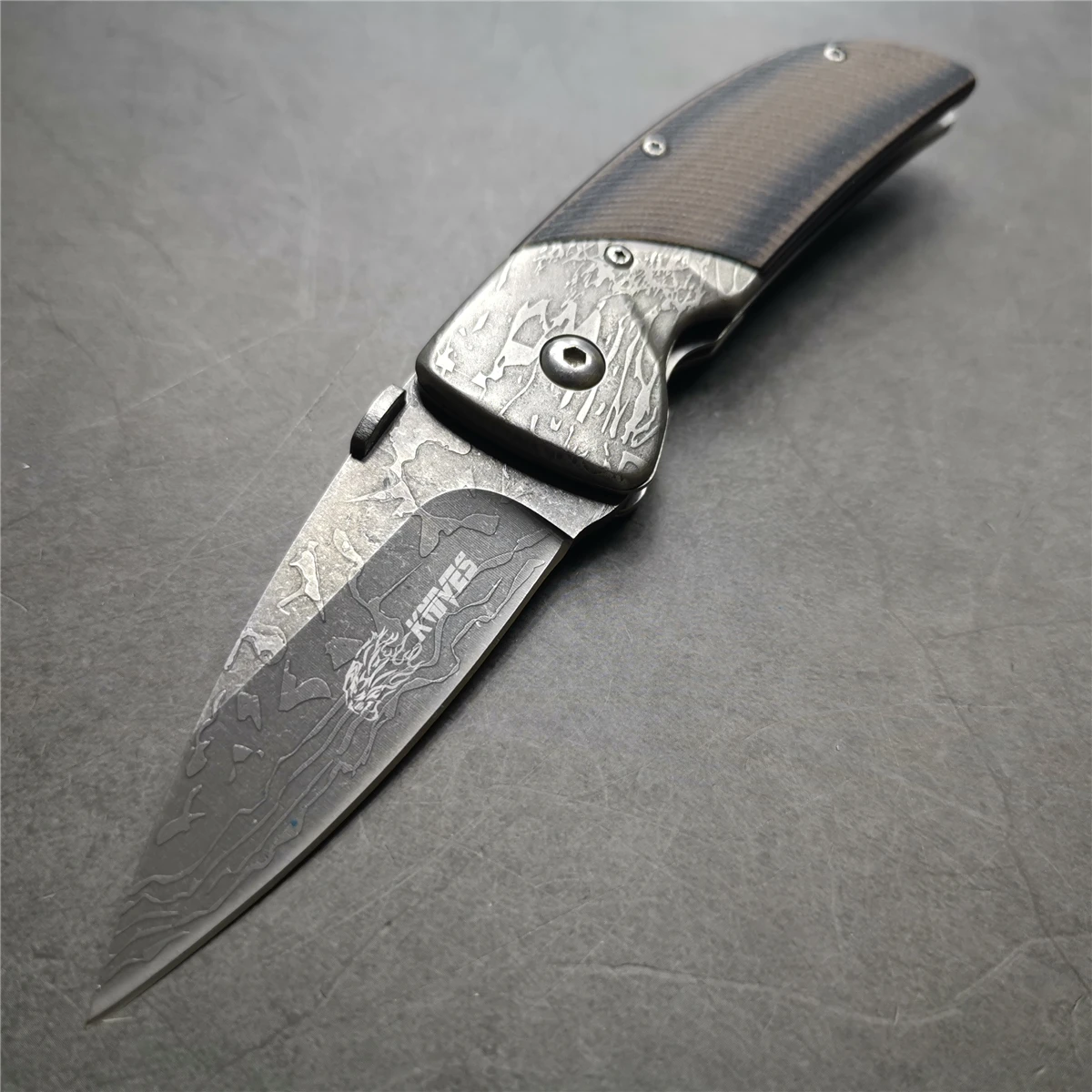 7 &quotножи 55 56HRC тактический складной карманный нож G10 портативный резак для