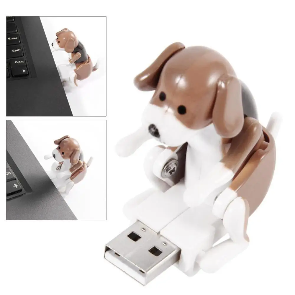 Забавная USB электронная собака ходьба движущаяся игрушка облегчение стресс