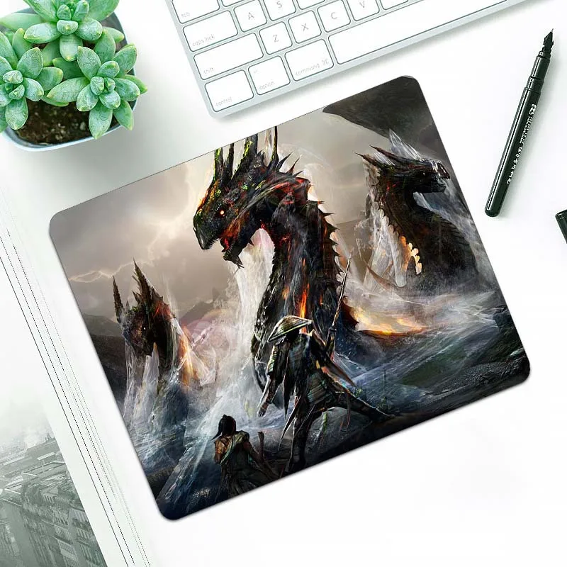 Коврик для мыши Samurai с маской японского воина резиновый нескользящий