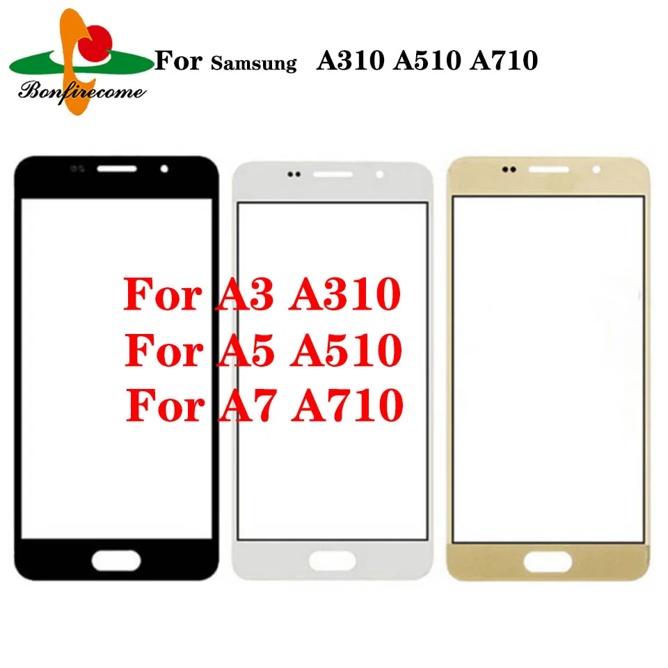 Сенсорный экран для Samsung Galaxy A3 A5 A7 2016 A310 A510 A710 внешнее стекло сенсорный ЖК-экран