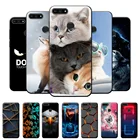 Чехол для Honor 7C RU, силиконовый защитный чехол на заднюю крышку для Huawei Honor 7C RU, мягкие мешки для телефона из ТПУ на Honor 7220 5,7 дюймов