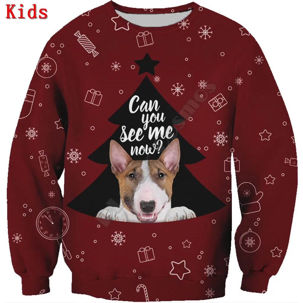 Autumn Winter Basenji 3d printed Hoodies Pullover Boy For Girl Long Sleeve Shirts Kids Christmas Sweatshirt