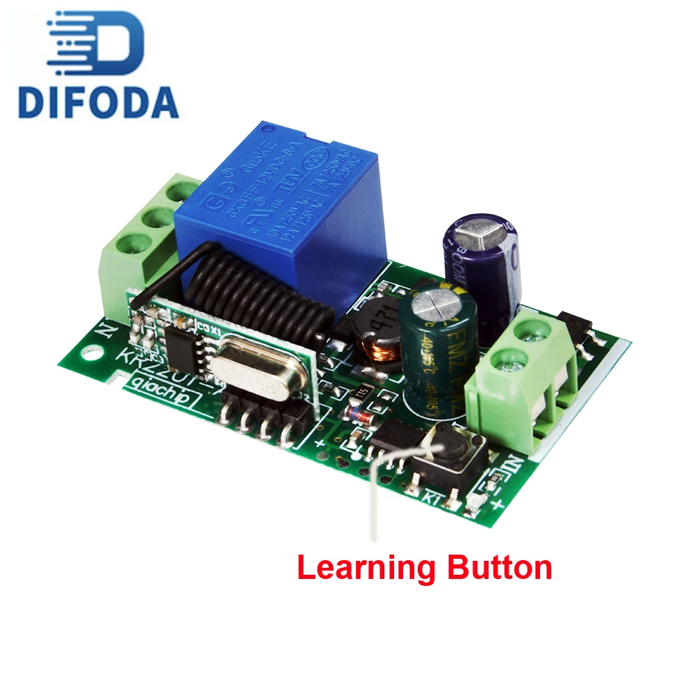 433 МГц универсальный беспроводной пульт дистанционного управления