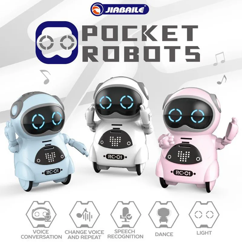 

Mini alloy robot multifunctional remote control voice dialogue recording singing and dancing interactive toys children gifts